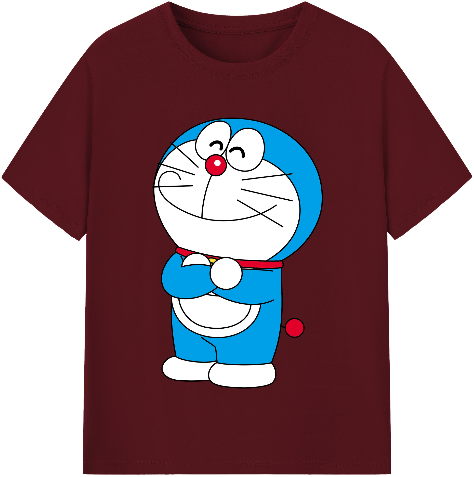 （画像用） ドラえもん Doraemon 綿100％半袖Tシャツ（フロントプリント）